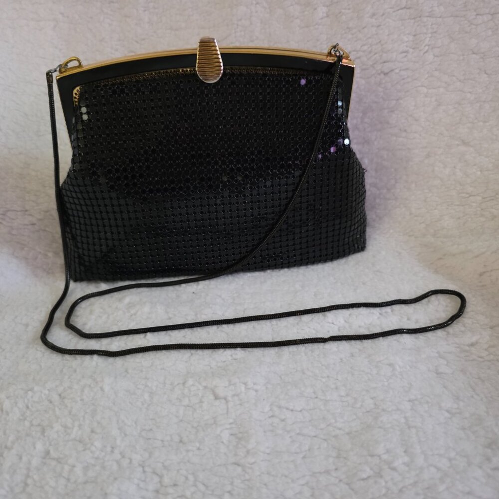 Black Sequin Dinner Purse